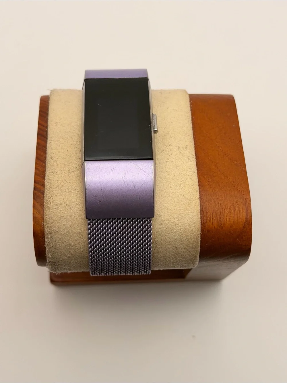 Fitbit Charge 2, Tested, Purple Mesh Ban, Charger Included, Good Con, Smartwatch